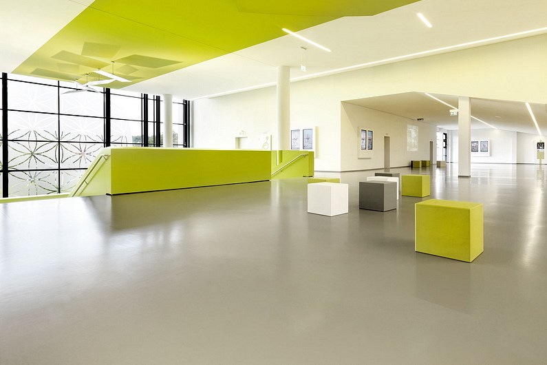 Sol souple caoutchouc - Hall