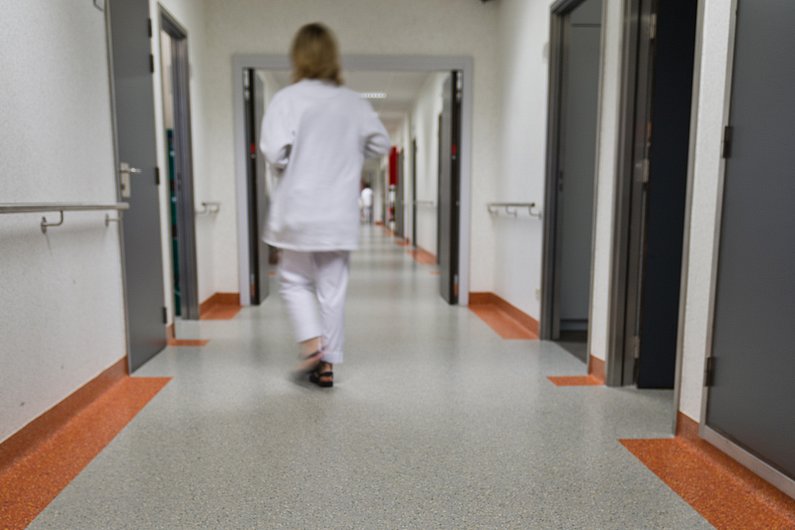 Sol souple caoutchouc - Hôpitaux