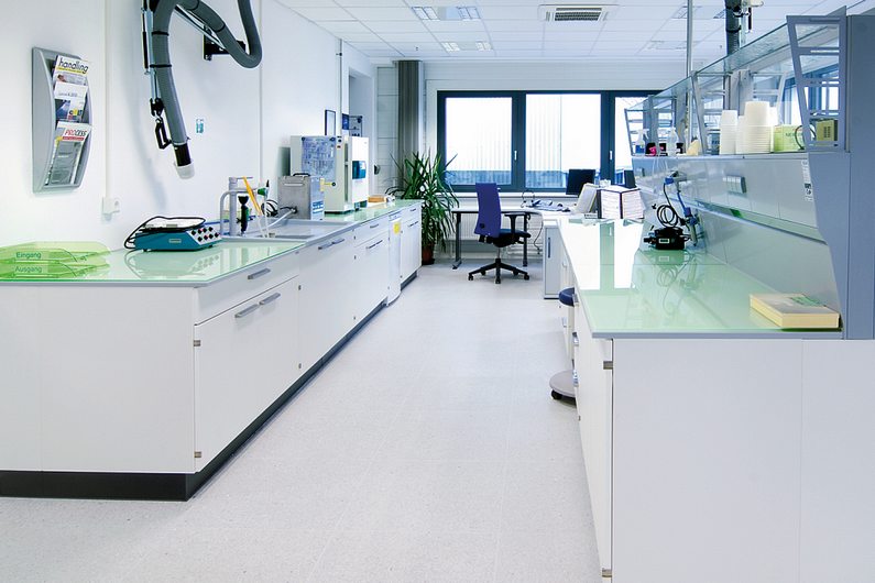 Sol souple PVC - Laboratoire