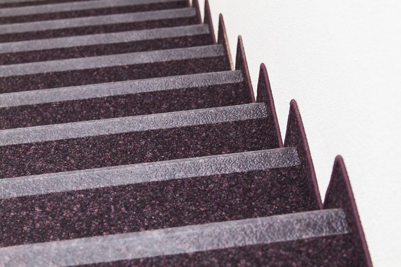 Sol textile en feutre - Escaliers
