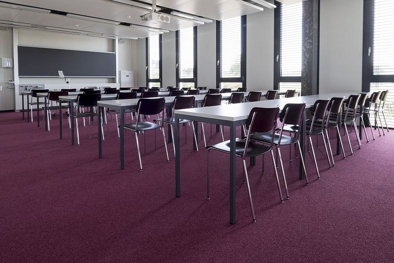 Sol textile - Feutre - Salle de cours