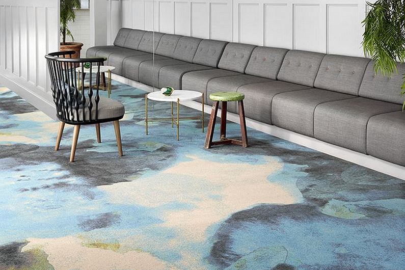 Sol textile moquette - Hôtel