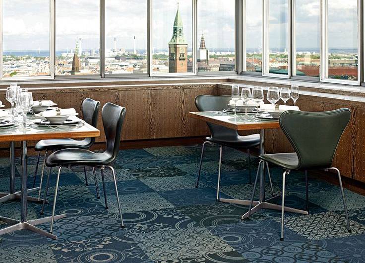 Sol textile moquette - Restaurant