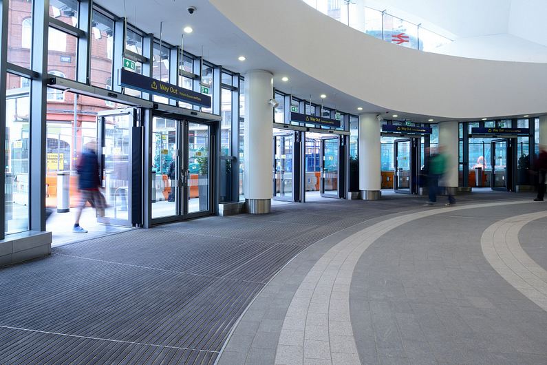 Sol textile - Tapis d'entrée - Arrondi