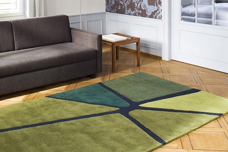 Sol textile - Tapis de milieu - Salon