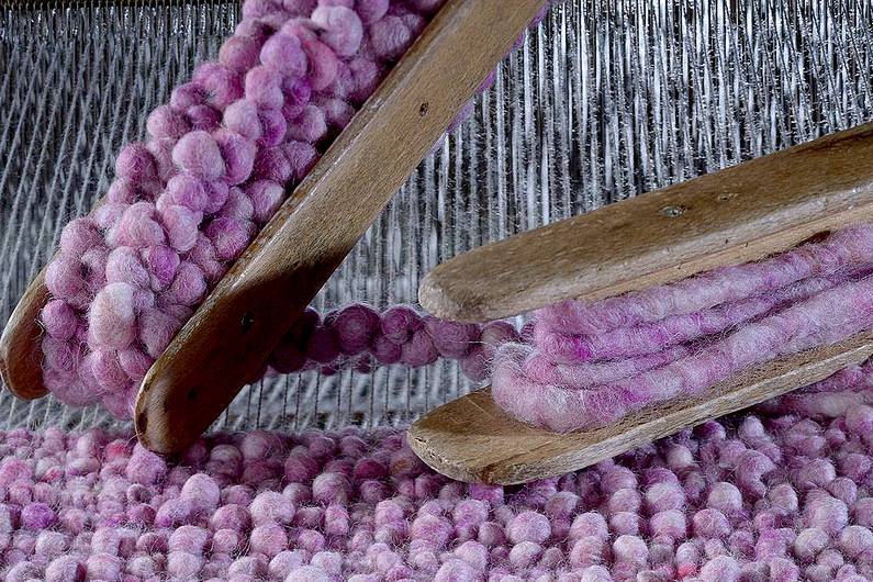 Sol textile - Tapis de milieu - Structure